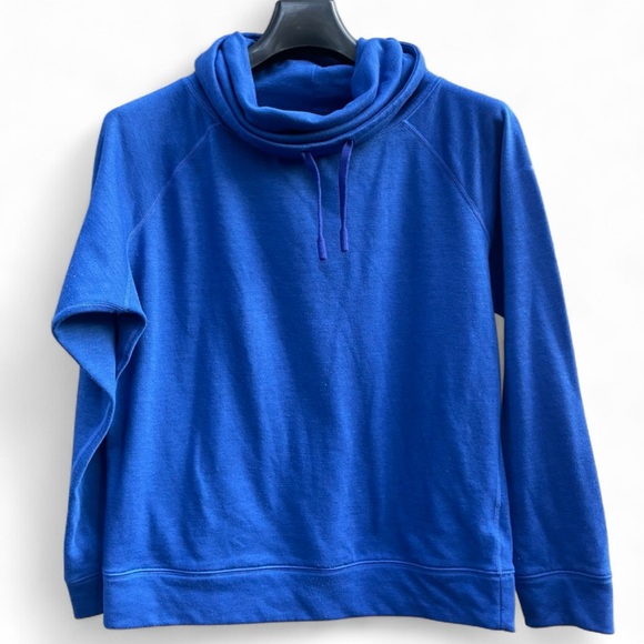 Nike Other - Nike Dri-FIT Pullover Cowl Neck Royal Blue Mens Size M Athletic Sweatshirt